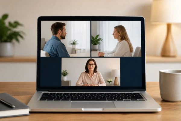 Image of online shuttle mediation Glossop